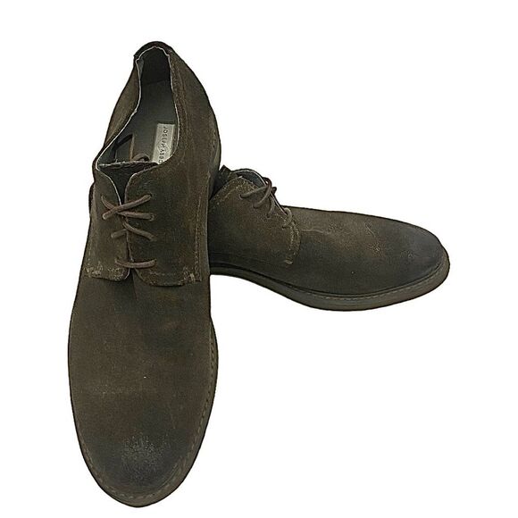 Joseph Abboud Men’s Oxford Dress Shoes Size 11 D Brown Distressed Suede Leather main image 11